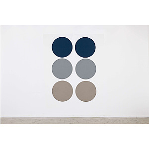 Prikbord bulletin, Round, frameloos ø 60 cm