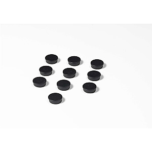 Memomagneten, rond en in diverse diameters en kleuren