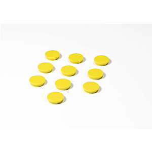 Memomagneten, rond en in diverse diameters en kleuren