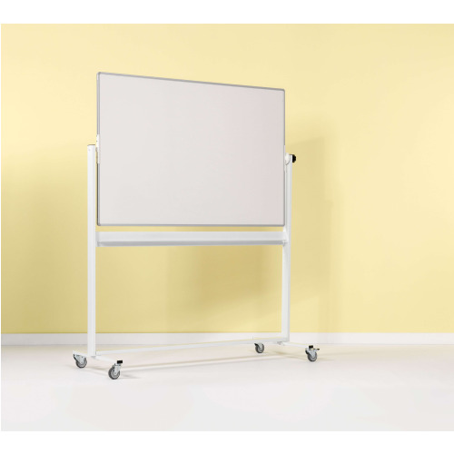 Kantelbord whiteboard, dubbelzijdig gelakt staal 100x200 cm