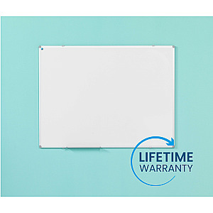 Whiteboard, wit emaille, Softline 8 mm