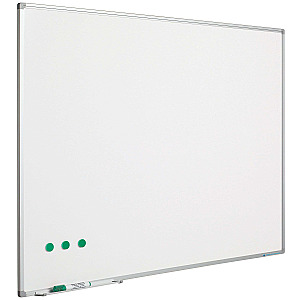 Whiteboard, wit emaille, Softline 8 mm