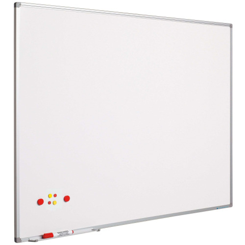Whitebord Softline profiel 8mm, gelakt staal