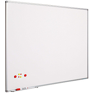 Whitebord Softline profiel 8mm, gelakt staal