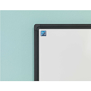 Whitebord Softline profiel 8mm, gelakt staal