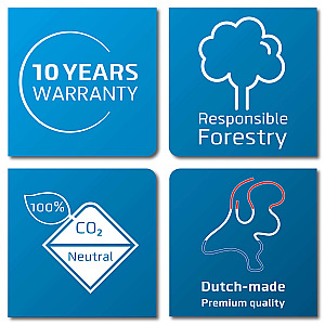 Whitebord Softline profiel 8mm, gelakt staal