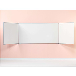 Vijfvlaks whiteboard RC-10, wit emaille 120x200 cm