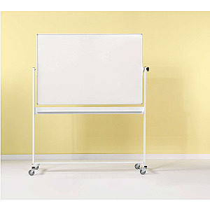 Kantelbord whiteboard, dubbelzijdig gelakt staal 100x200 cm