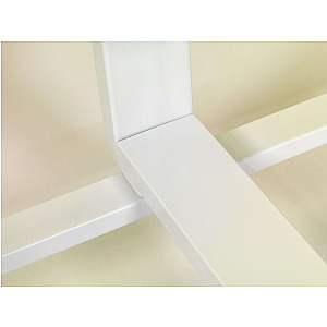 Kantelbord whiteboard, dubbelzijdig bedrukt 120x200 cm