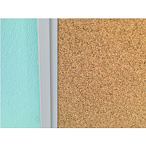 Prikbord perskurk met aluminium lijst. Verkrijgbaar in 6 standaard formaten