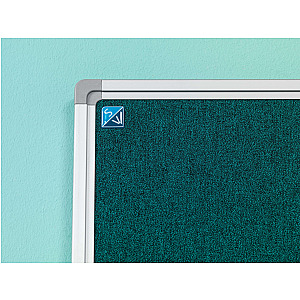 Prikborden met vilten oppervlak in vele kleuren en afmetingen